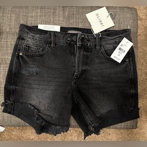 NWT black Jean shorts